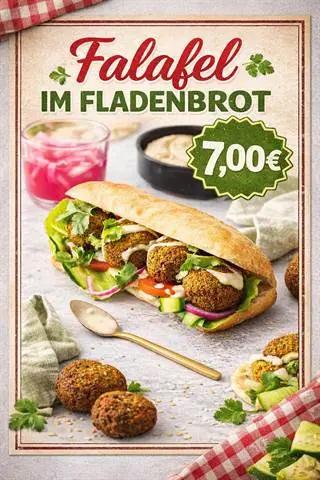 Charcoal-grilled döner kebab prepared fresh at Doner's Tag